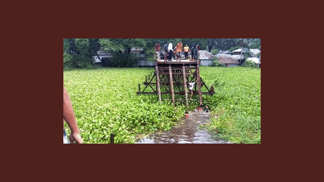 সেতু ভেঙে বরযাত্রীবাহী মাইক্রোবাস খালে পড়ে নিহত ১০