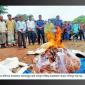 রাণীনগরের আবাদপুকুর হাটে ১০হাজার মিটার নিষিদ্ধ কারেন্টজাল জব্দ করে ভস্মিভূত