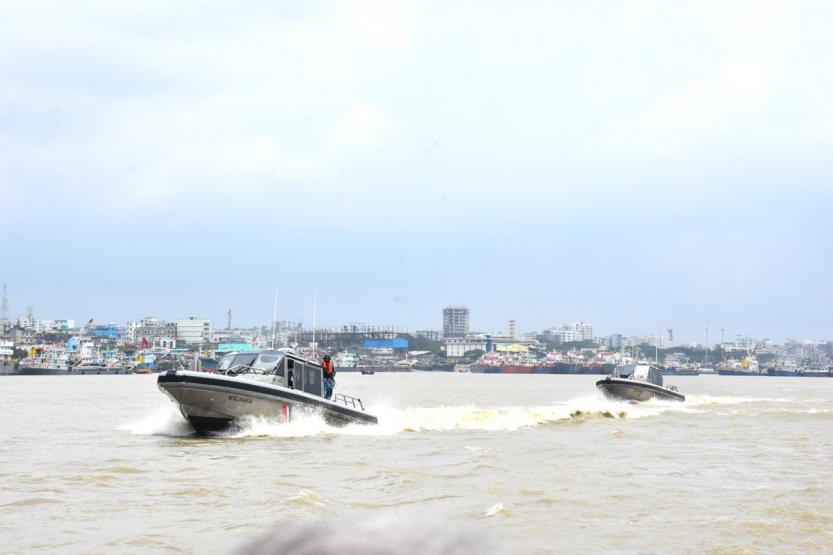 উপকূলীয় অঞ্চলের সর্বসাধারনের জানমাল রক্ষায় কোস্টগার্ডের টহল জোরদার