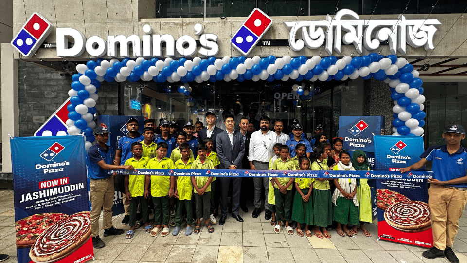 Global Pizza Brand Domino’s Pizza unveils 34th Restaurant in Uttara’s Jasimuddin Cheesy slice of happiness and a special discount for pizza lovers!