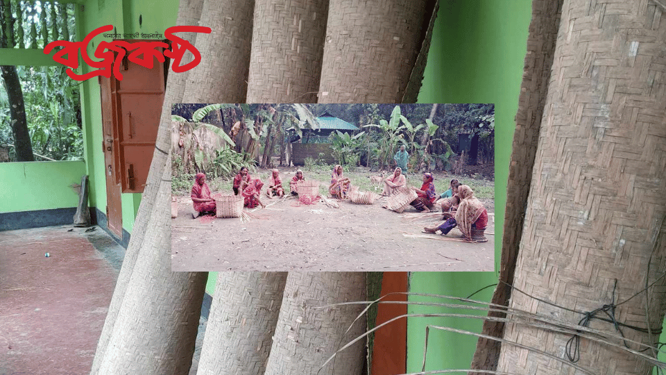 সিলেটে বাঁশের বেতের কুঠির শিল্প