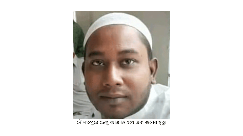 দৌলতপুরে ডেঙ্গু আক্রান্ত হয়ে এক জনের মৃত্যু