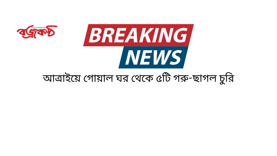 আত্রাইয়ে গোয়াল ঘর থেকে ৫টি গরু-ছাগল চুরি