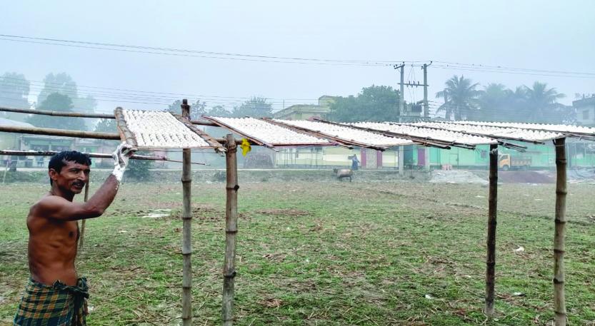 জয়পুরহাটে বাণিজ্যিক তৈরি হচ্ছে কুমড়ো বড়ি-3