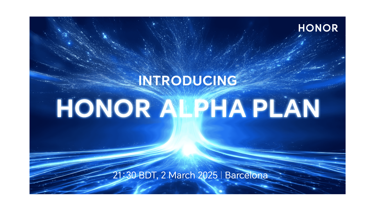 HONOR toreveal ‘Alpha Plan’ and showcase AI innovations at MWC 2025