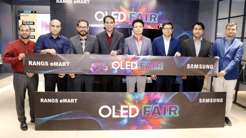 Samsung joined OLED Fair at Rangs eMart Customers get opportunity to experience ultimate home entertainment