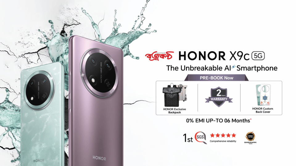 HONOR finally brings globally hyped X9c to Bangladesh